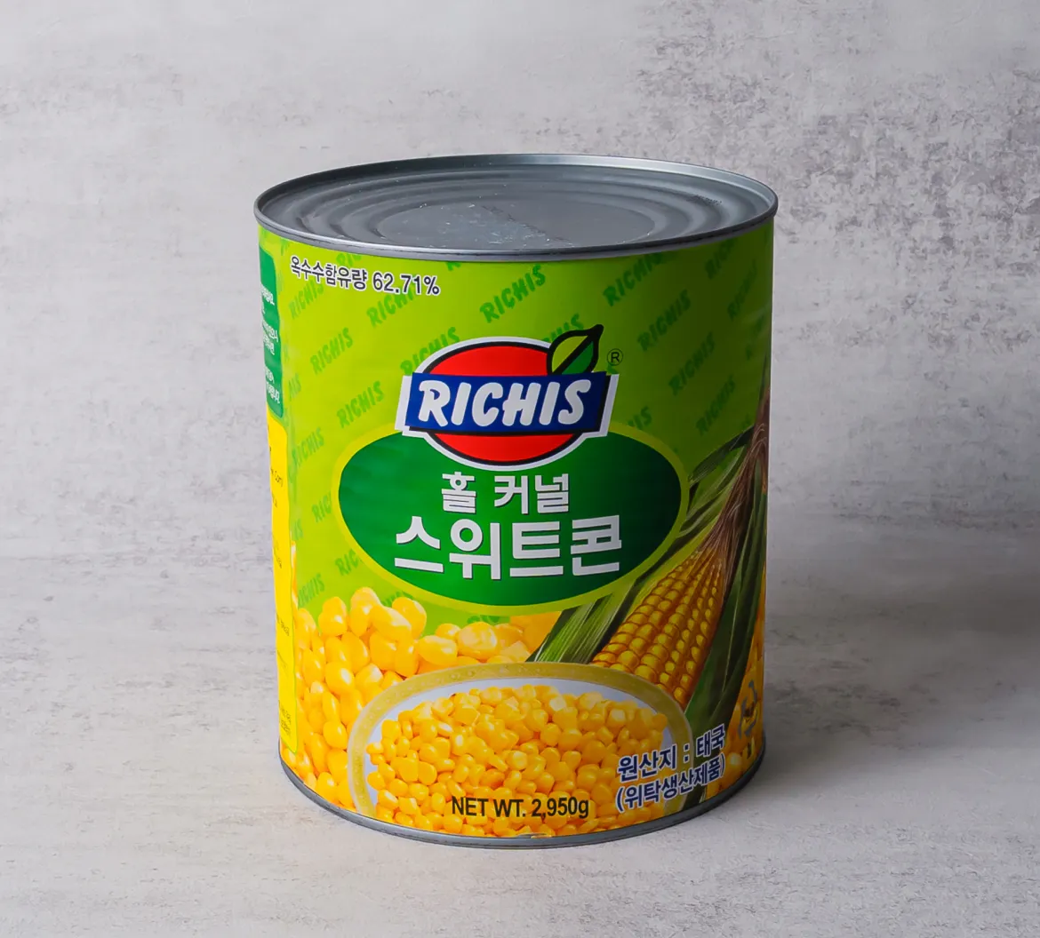 리치스 홀 커널 스위트콘 2,950g 대용량 캔 패키지 외형 메인 이미지