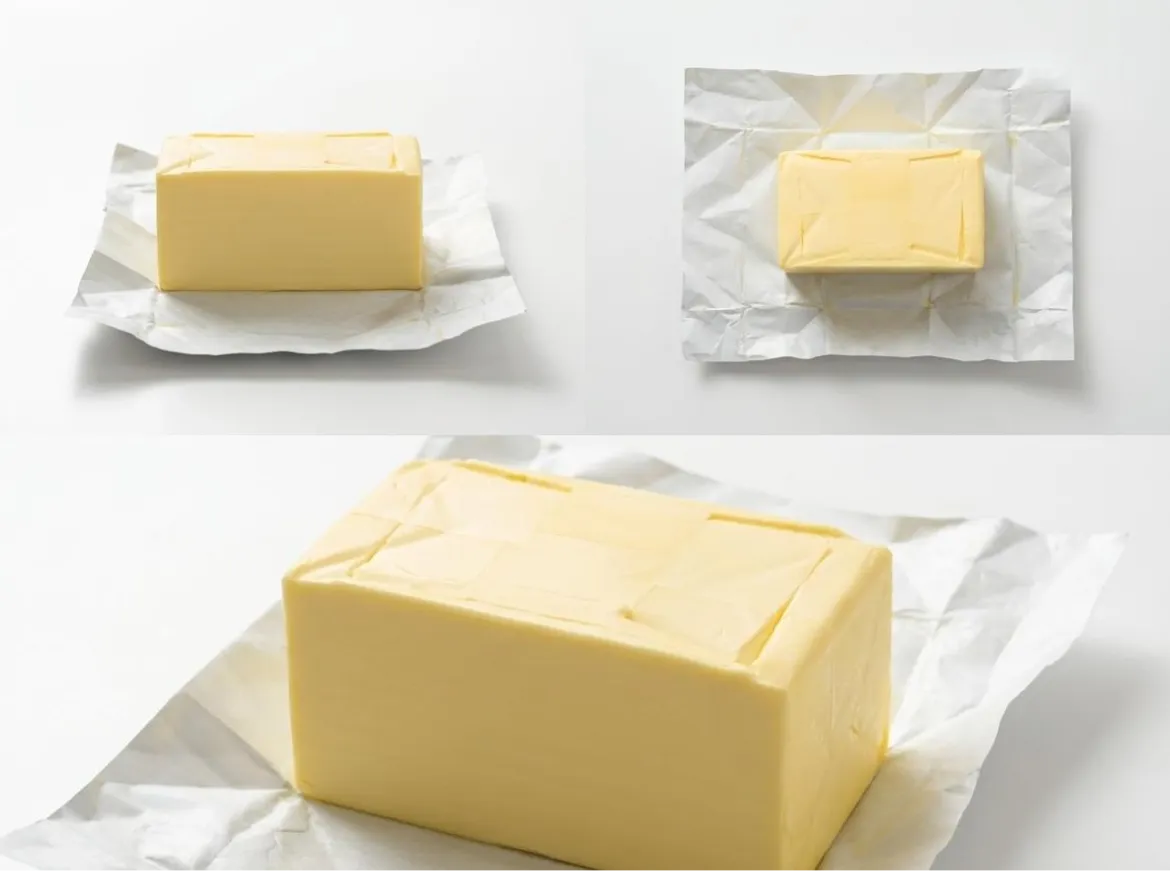 앵커버터 454g 제품의 포장지 모습 및 개별 포장 상태 이미지