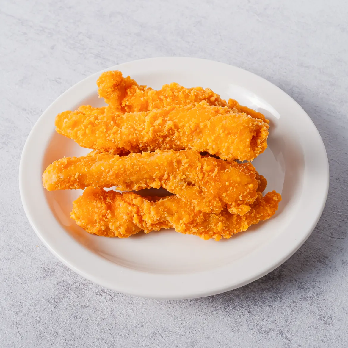 차별화상회 사세 치킨텐더 1kg 바삭하게 튀겨내어 접시에 정갈하게 담아낸 사이드 메뉴 연출 메인 이미지