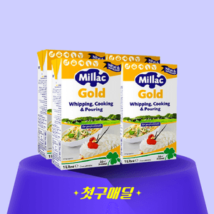 [첫구매딜] 밀락골드 휘핑크림 1L/EA