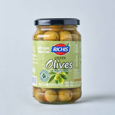 리치스 그린올리브 홀 365g/EA