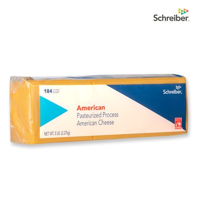 슈라이버 아메리칸 슬라이스 치즈 184매 2.27kg/EA