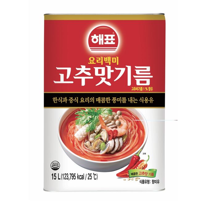 차별화상회] 해표 고추맛기름 15L/EA