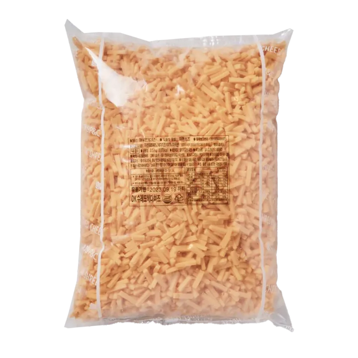 디케이 슈레드 레드체다치즈 2.5kg/PK 대표 이미지