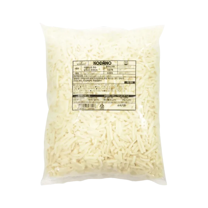 차별화상회 쭈욱늘어나는 모짜렐라 피자치즈(자연100%) 2.5kg/PK 대표 이미지