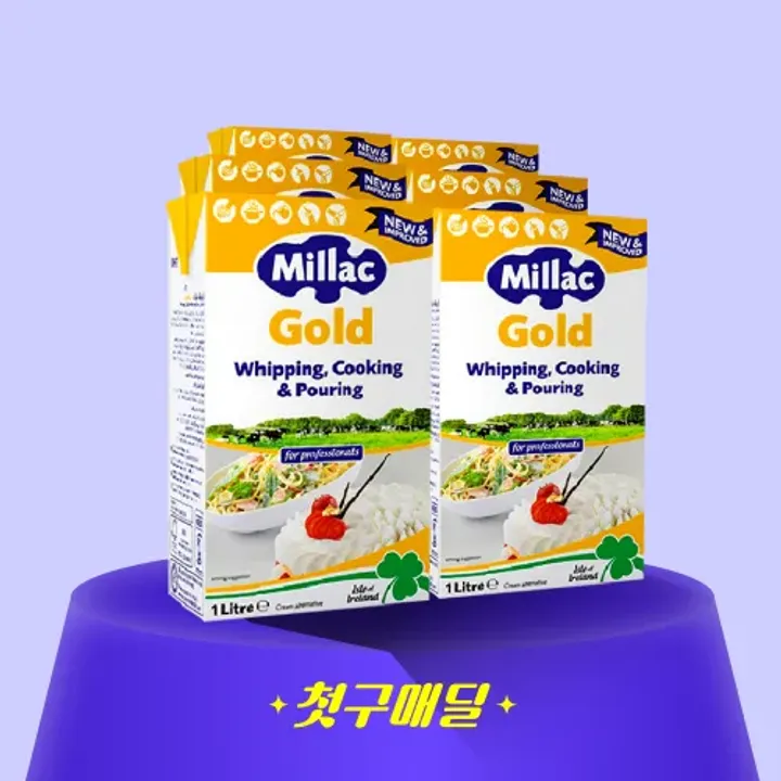 [첫구매딜] 밀락골드 휘핑크림 1L/EA 대표 이미지