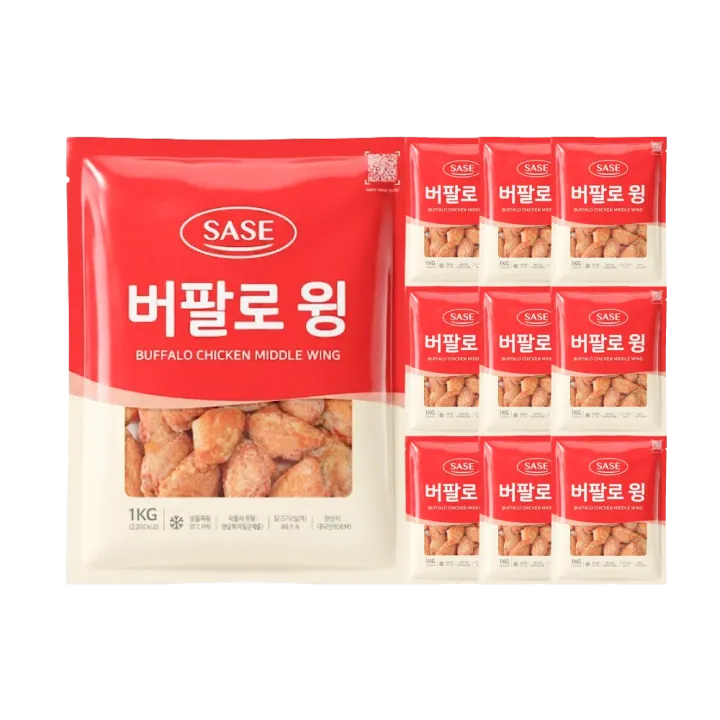사세 냉동 버팔로윙 1kg/PK 대표 이미지