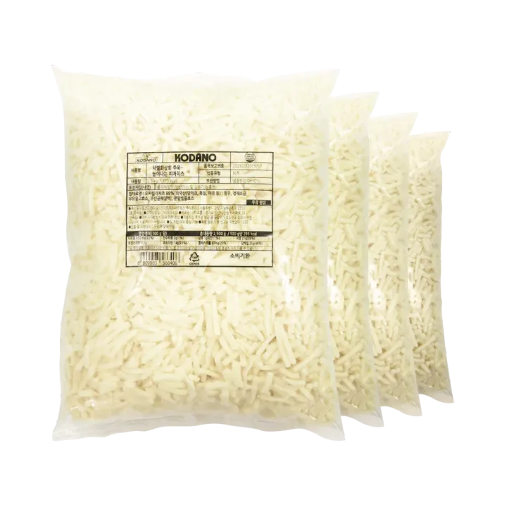 차별화상회 쭈욱늘어나는 모짜렐라 피자치즈(자연100%) 2.5kg/PK 대표 이미지