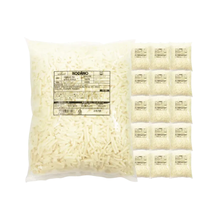 차별화상회 쭈욱늘어나는 모짜렐라 피자치즈(자연100%) 2.5kg/PK 대표 이미지