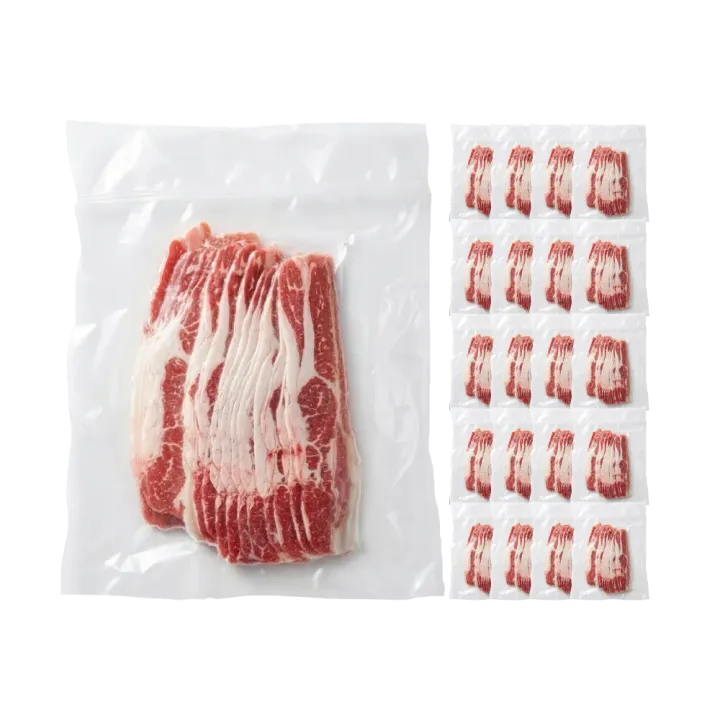 미국산 냉동 우육 삼겹양지 슬라이스 (2mm) 1kg 대표 이미지