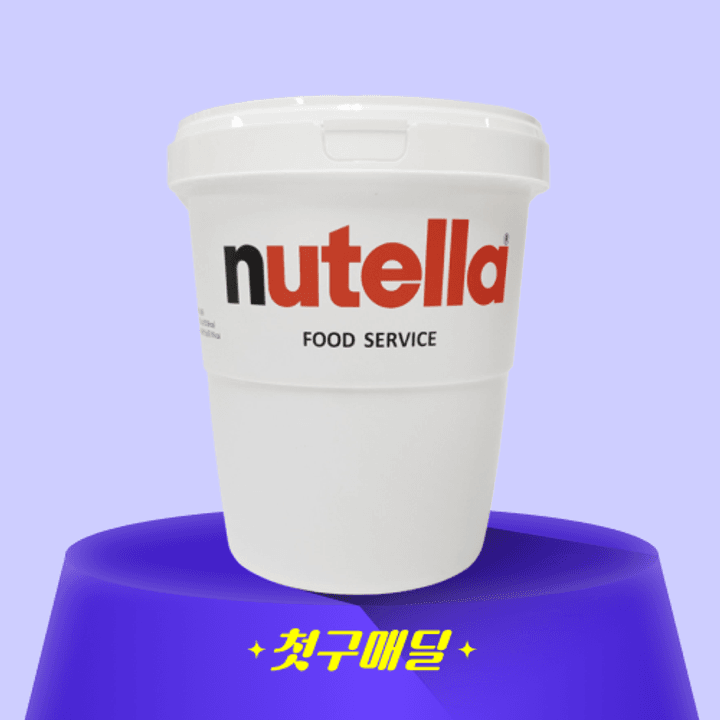 [첫구매딜] 누텔라 초코잼(초콜렛) 3kg/EA 대표 이미지